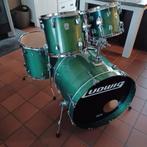 Ludwig classic birch shellset drumstel in goede staat, Muziek en Instrumenten, Ophalen, Zo goed als nieuw