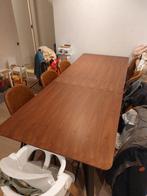 Eettafel 240x90 - walnoot, Ophalen, 200 cm of meer, 50 tot 100 cm, Zo goed als nieuw
