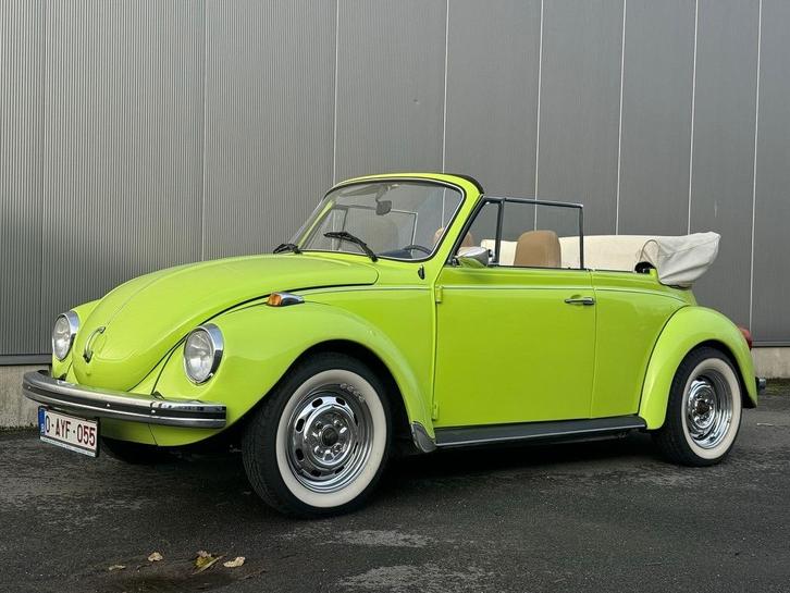 Volkswagen Kever Cabriolet (1972) - Topstaat!, Auto's, Oldtimers, Particulier, Volkswagen, Benzine, Cabriolet, 4 deurs, Handgeschakeld
