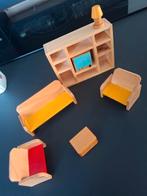 Mobilier miniature pour maison de poupées.  VINTAGE, Enlèvement ou Envoi, Comme neuf, Maison de poupées