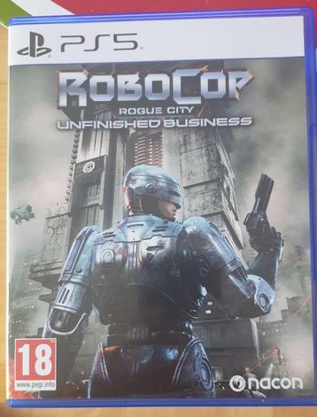 PS5 Robocop Onafgemaakte zaken beschikbaar voor biedingen