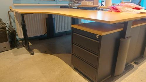 Hoek bureel met onderkast, Huis en Inrichting, Kasten | Computermeubels, Gebruikt, 70 tot 120 cm, 170 cm of meer, 80 cm of meer