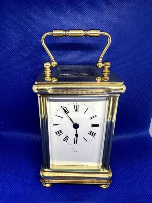 Franse carriage clock / rijtuigklok, Antiek en Kunst, Antiek | Klokken, Ophalen of Verzenden