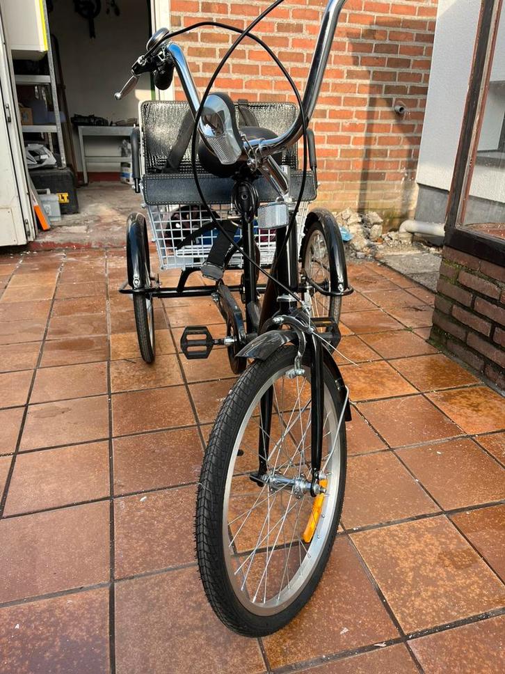 Driewieler fiets met kinderzitje, Vélos & Vélomoteurs, Vélos | Tricycles, Comme neuf, Enlèvement