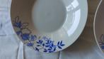 Lot de quatre assiettes vintage du quotidien, Ophalen of Verzenden