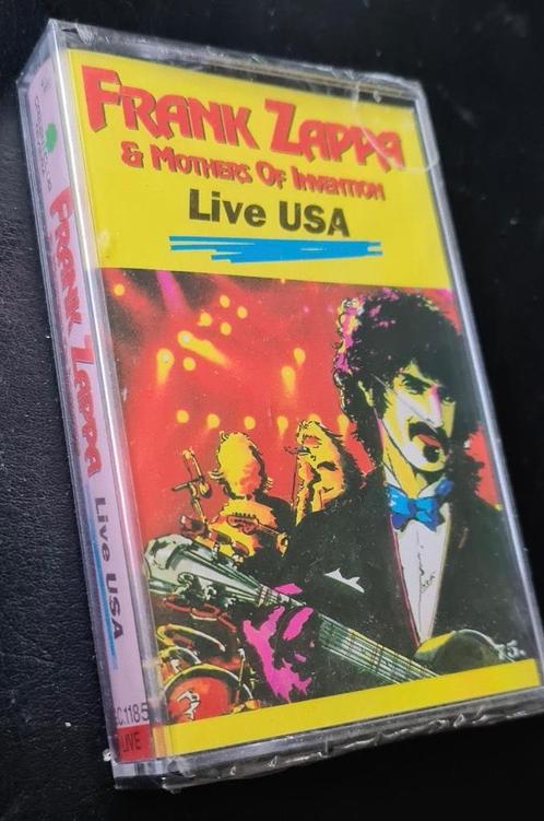 FRANK ZAPPA & MOTHERS OF INVENTION - Live USA (cassette), Cd's en Dvd's, Cassettebandjes, Nieuw in verpakking, Voorbespeeld, Rock en Metal