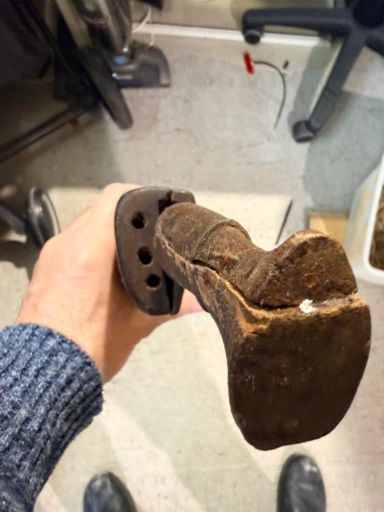 Kurki mes, Antiek en Kunst, Kunst | Beelden en Houtsnijwerken, Ophalen of Verzenden