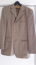 veste de costume tons bruns clairs T50 - impeccable !, Vêtements | Hommes, Vestes | Hiver, Comme neuf, Taille 48/50 (M), Brun
