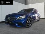 Mercedes-Benz C 180 AMG Line Pack Night, Autos, 4 portes, Automatique, Bleu, Achat