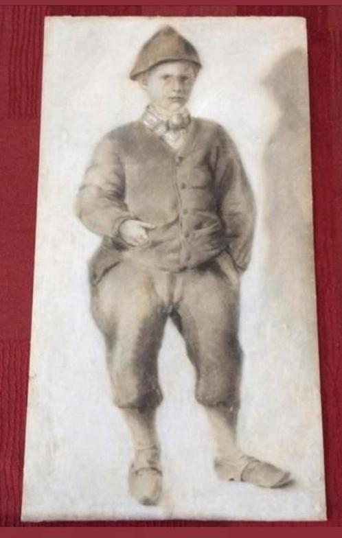 Alfred de Limon Triest (1847-1917) Evergem / Vermeire Remi', Antiquités & Art, Art | Dessins & Photographie, Enlèvement ou Envoi