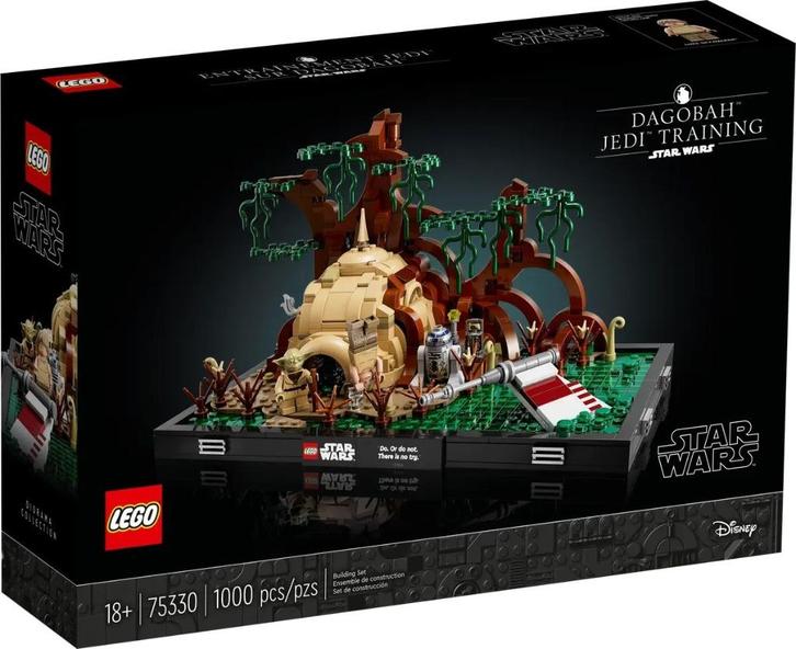 Lego Jedi training op Dagobah diorama 75330, Kinderen en Baby's, Speelgoed | Duplo en Lego, Nieuw, Lego, Complete set, Ophalen