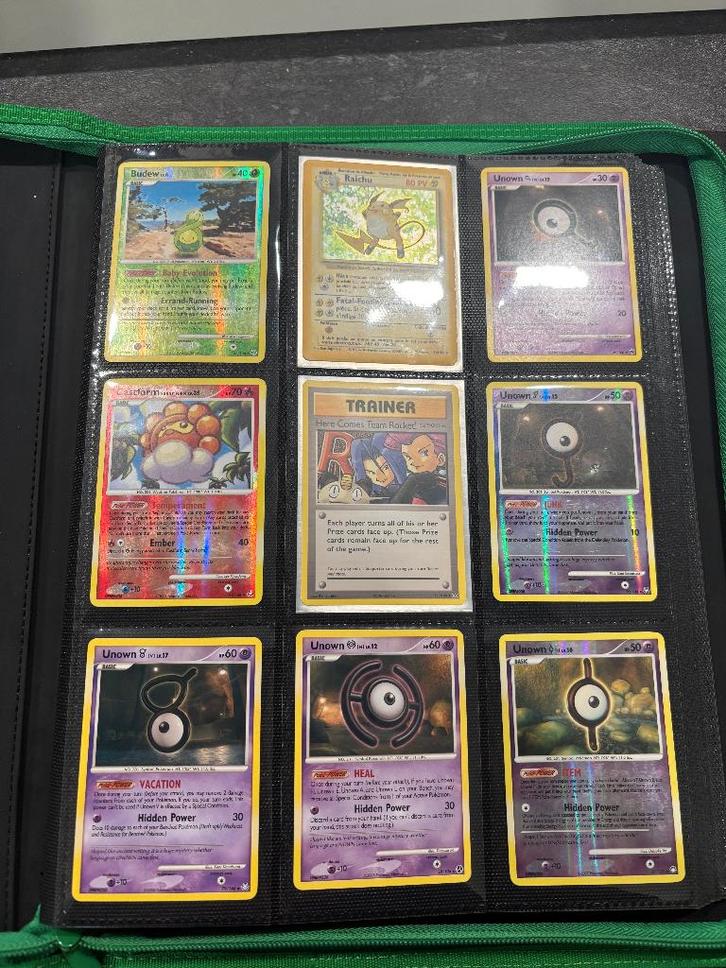 Oude Pokémonkaarten Map (Unown, Holo’s, Trainerkaarten), Hobby en Vrije tijd, Verzamelkaartspellen | Pokémon, Gebruikt, Ophalen of Verzenden