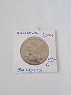 Australie 50 cents 2004 zeldzamer in UNC !!, Timbres & Monnaies, Monnaies | Océanie, Enlèvement ou Envoi