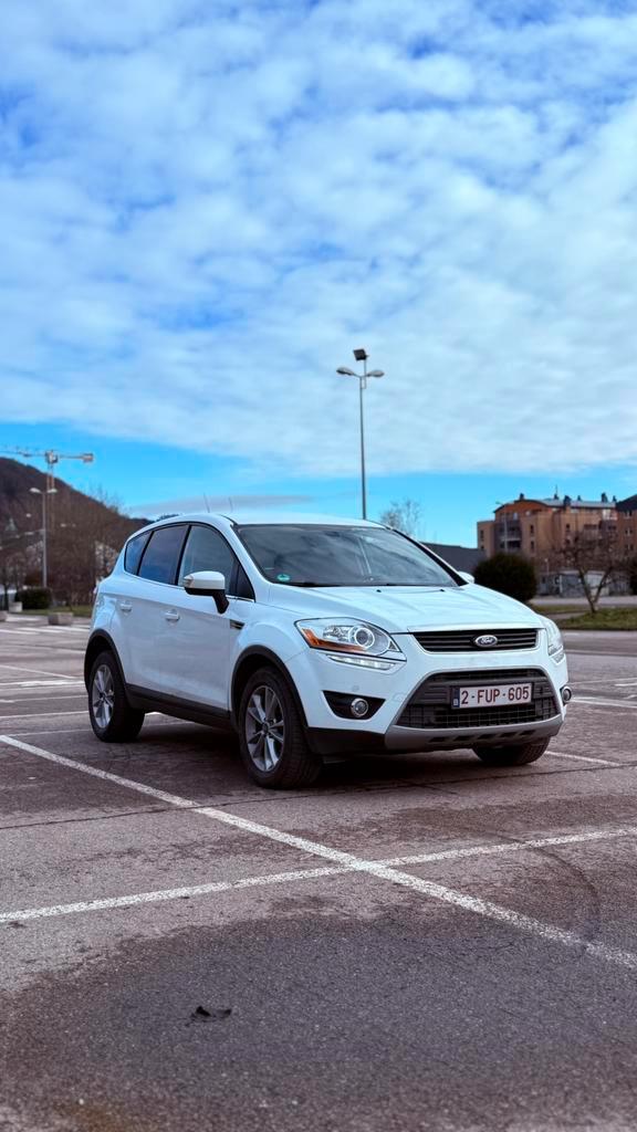 Ford Kuga 4x4, Auto's, Ford, Particulier, Kuga, 4x4, Diesel, Euro 5, 5 deurs, Handgeschakeld, Wit, Ophalen