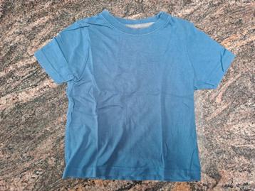 T-shirt bleu foncé t 86-92 