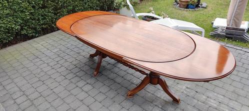 Franse verlengbare massieve houten eetkamer tafel, Antiek en Kunst, Antiek | Meubels | Tafels, Ophalen