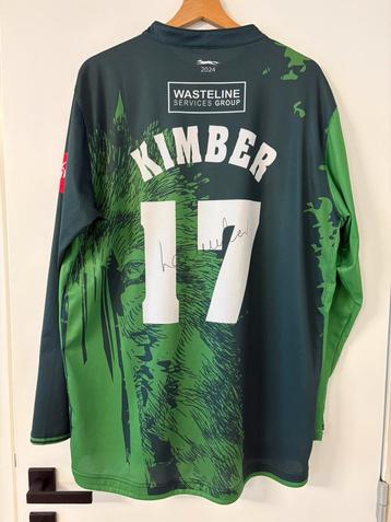 Matchworn cricketshirt (signed) beschikbaar voor biedingen
