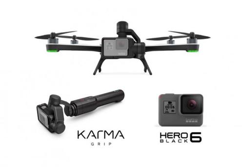 GoPro Karma Drone kit met Karma grip en Hero 6 black, TV, Hi-fi & Vidéo, Drones, Comme neuf, Drone avec caméra, Enlèvement