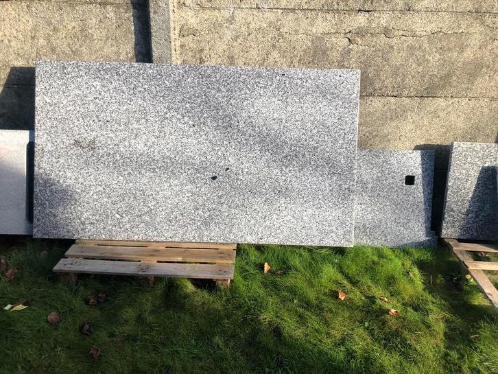 Credence et plan de travail granit jasperg, Bricolage & Construction, Plaques & Panneaux, Utilisé, Enlèvement