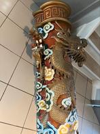 2 colonne Chinoise dragon, Maison & Meubles, Accessoires pour la Maison | Colonnes & Piliers, Utilisé