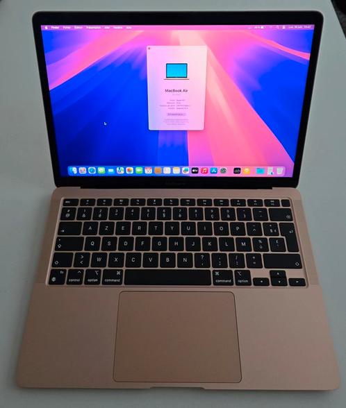 MacBook Air 2020 (M1, 13", 8gb ram, ssd 256gb), Computers en Software, Apple Macbooks, Zo goed als nieuw, MacBook, Ophalen