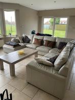 HOEKZETEL, Huis en Inrichting, Ophalen, Gebruikt, Hoekbank, Leer