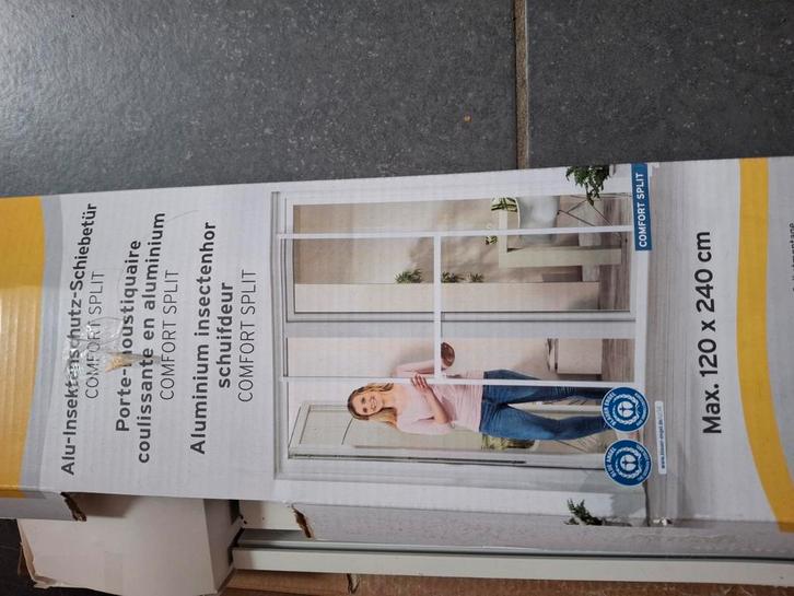 Vliegenraam te koop – nooit gebruikt, Bricolage & Construction, Fenêtres & Moustiquaires, Comme neuf, Enlèvement