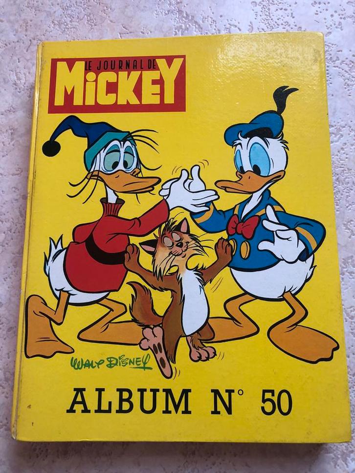 Mickey 50 krantenalbum, Boeken, Humor, Zo goed als nieuw, Ophalen of Verzenden