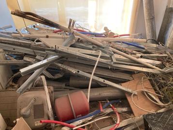 Ophaling opkoop oud ijzer en autowrakken 0483315655, Doe-het-zelf en Bouw, Metalen, Ophalen, IJzer