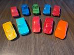 10 vinyl zandbakauto's. Geen Tomte. Ferrari, Oplel gt, BMW,, Hobby en Vrije tijd, Modelauto's | Overige schalen, Ophalen of Verzenden