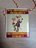 Carnaval Aalst medaille De Jefkes van Sint Anna 2017, Ophalen of Verzenden