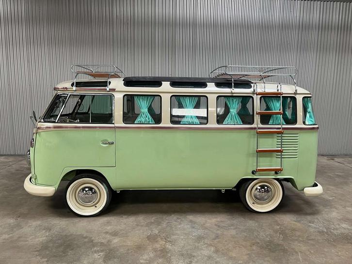 Volkswagen T1 Kombi Samba Style + Safari Windows, Autos, Oldtimers & Ancêtres, Entreprise, Achat, Toit ouvrant, Volkswagen, Essence