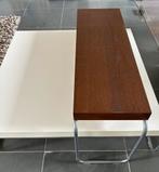 Heel mooie combinatie van 2 salontafels - buismeubelen, Ophalen, Buismeubel - modern, 50 tot 100 cm, Vierkant