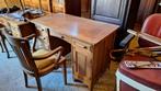 Antieke bureau + bureau stoel, Huis en Inrichting, Ophalen, Bureau