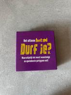 Feestspel “durf je”, Ophalen of Verzenden, Zo goed als nieuw