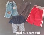 Broeken meisjes maat 74. 1 euro stuk., Kinderen en Baby's, Ophalen of Verzenden, Gebruikt