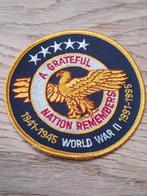 patch vétéran ww2  US 1941-1945, Emblème ou Badge, Armée de terre, Enlèvement ou Envoi