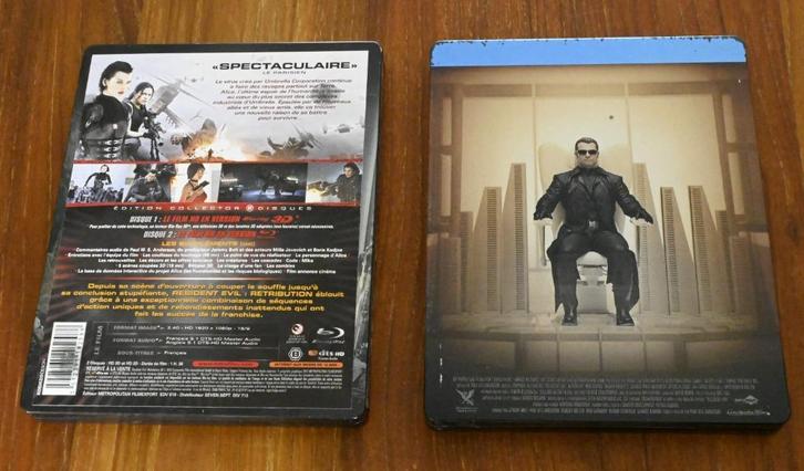 Coffrets bluray métalliques "collector", Cd's en Dvd's, Blu-ray, Zo goed als nieuw, 3D, Boxset, Ophalen of Verzenden