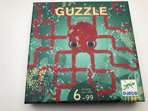 Djeco Guzzle spel van tactiek en snelheid in zeer goede cond, Hobby en Vrije tijd, Gezelschapsspellen | Overige, Gebruikt, Een of twee spelers