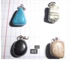 4 leuke hangertjes  SAMEN 7.50  (2 setjes voor 12), Ophalen of Verzenden, Blauw