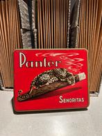 Panter senorita’s vintage blikkendoos., Ophalen, Zo goed als nieuw