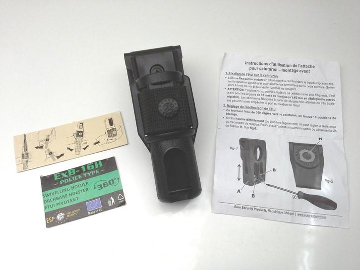 Étui rigide holster pour bâton téléscopique jamais utilisé, Verzamelen, Militaria | Algemeen, Ophalen of Verzenden