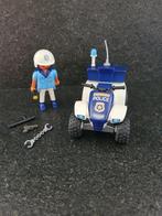 Playmobil - Quad de plage de la police - 3655, Ensemble complet, Utilisé, Enlèvement ou Envoi