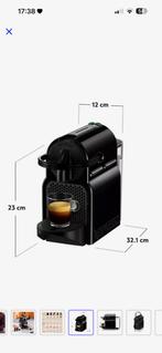 Nespresso Inissia Zwart, Enlèvement, Comme neuf