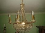 Kroonluchter kristal, Huis en Inrichting, Lampen | Kroonluchters, Ophalen, Gebruikt, Glas