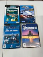 4 Spelletjes PC flight simulator, Ophalen of Verzenden, Zo goed als nieuw