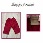 Pantalon fille rouge 6 mois - noukies, Enfants & Bébés, Vêtements de bébé | Taille 68, Comme neuf, Fille, Pantalon, Noukies