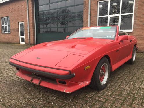 TVR 280i cabriolet 1986, Autos, Oldtimers & Ancêtres, Entreprise, Achat, TVR, Essence, Cabriolet, 2 portes, Boîte manuelle, Rouge