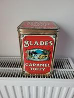 Ancienne boîte en métal caramel, Comme neuf, Enlèvement ou Envoi
