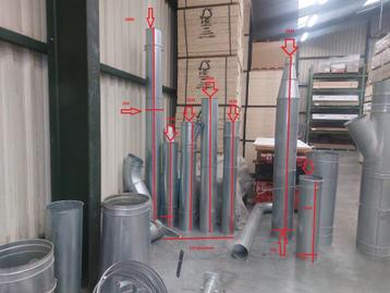 Buiswerk buizen afzuiging afzuiginstallatie beschikbaar voor biedingen